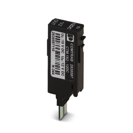 PHOENIX CONTACT CTM 1X2-12DC CTM 1X2- 12DC 2838597 PHOENIX CONTACT Surge protection plug