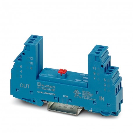 PHOENIX CONTACT PT 2XEX(I)-BE PT 2XEX(I)-BE 2839279 PHOENIX CONTACT Surge protection base element