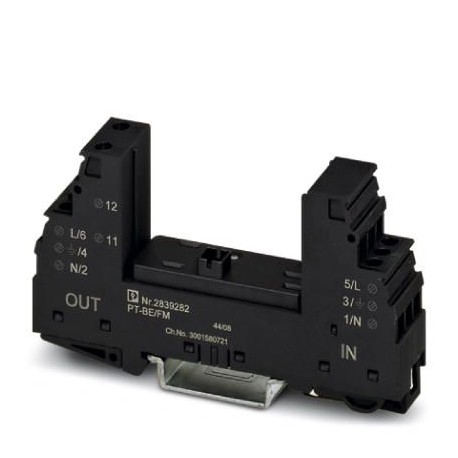 PHOENIX CONTACT PT-BE/FM PT-BE/FM 2839282 PHOENIX CONTACT Type 3 surge protection base element
