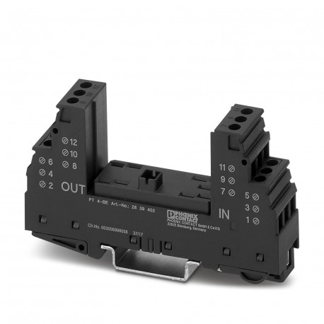 PHOENIX CONTACT PT 4-BE PT 4-BE 2839402 PHOENIX CONTACT Surge protection base element