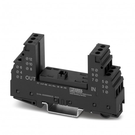 PHOENIX CONTACT PT 4+F-BE PT 4+F-BE 2839415 PHOENIX CONTACT Surge protection base element