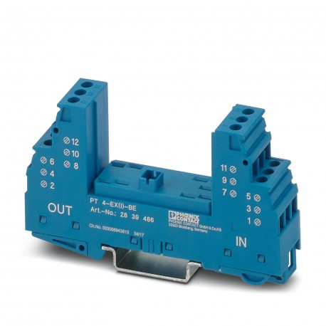PHOENIX CONTACT PT 4-EX(I)-BE PT 4-EX(I)-BE 2839486 PHOENIX CONTACT Surge protection base element