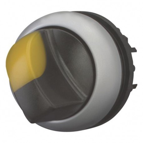 EATON - MOELLER M22-WLKV-Y M22-WLKV-Y 284396 Y7-284396 EATON ELECTRIC Selector switch, 2 positions, illuminated, yellow
