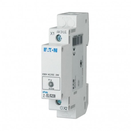 Eaton-moeller Z-EL/G230 Y7-284922 EATON ELECTRIC Single light, 230V AC/DC, green
