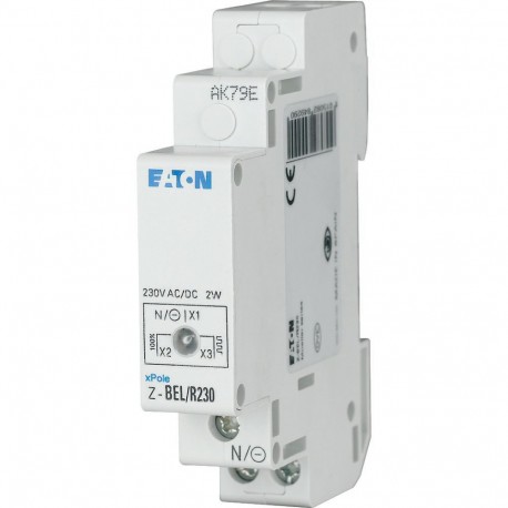 Eaton-moeller Z-BEL/R230 Y7-284929 EATON ELECTRIC Single light, 230AC/DC, red