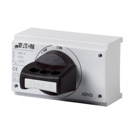 EATON - MOELLER NZM1-XDVG NZM1-XDVG 285247 Y7-285247 EATON ELECTRIC Rotary handle, toggle, black, lockable, size 1