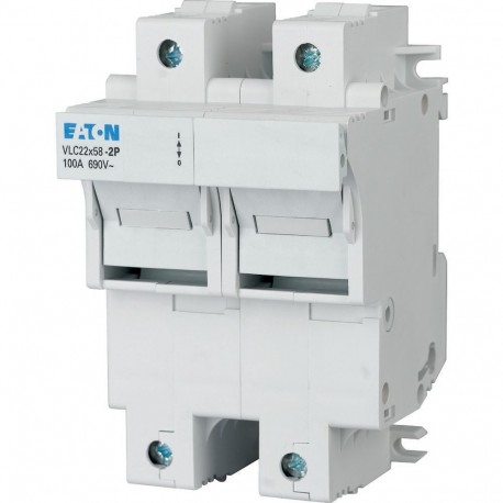 Eaton-moeller VLC22-2P EATON ELECTRIC Fuse switch-disconnector, 100A, 2p, 22x58 size
