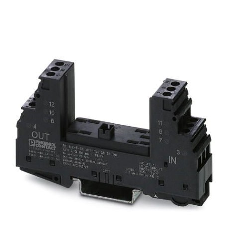 PHOENIX CONTACT PT 1X2+F-BE PT 1X2+F-BE 2856126 PHOENIX CONTACT Surge protection base element
