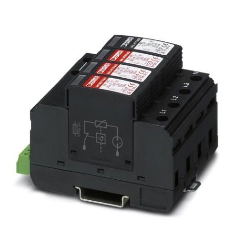 Phoenix contact VAL-MS 350VF/3+1-FM Type 2 surge arrester