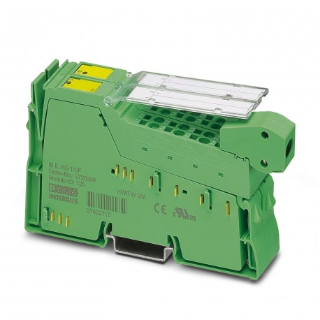 Phoenix contact IB IL AO 1/SF-PAC Inline terminal