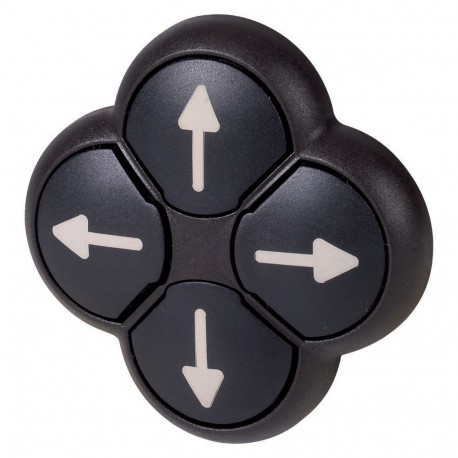 EATON - MOELLER M22S-D4-S-X7 M22S-D4-S-X7 286337 Y7-286337 EATON ELECTRIC 4-way pushbutton, black arrows, momentary