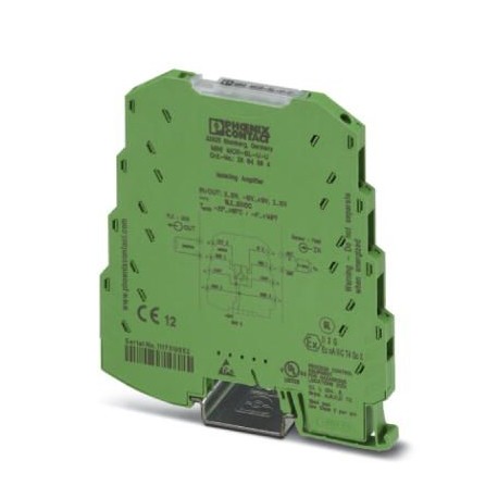 PHOENIX CONTACT MINI MCR-SL-U-U MINI MCR-SL-U-U 2864684 PHOENIX CONTACT MCR 3-way isolation amplifier, for galvanic isolation of analog sign..