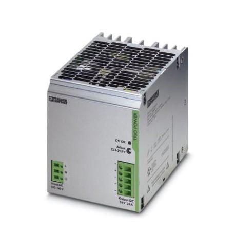 PHOENIX CONTACT TRIO-PS/1AC/24DC/20 TRIO-PS/1AC/24DC/20 2866381 PHOENIX CONTACT Power supply unit