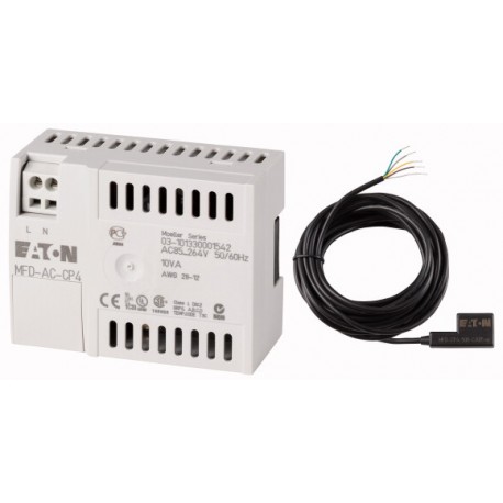 Eaton-moeller MFD-AC-CP4-500 EATON ELECTRIC Communication module/power supply unit for remote text display, 100-240..