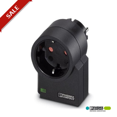 PHOENIX CONTACT MNT-1 D MNT-1 D 2882200 PHOENIX CONTACT Attachment plug with surge protection for mains sockets, optical power and f..