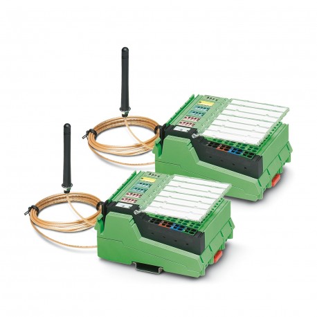 PHOENIX CONTACT ILB BT ADIO MUX-OMNI ILB BT ADIO MUX-OMNI 2884208 PHOENIX CONTACT Wireless-MUX set, two modules with 16 digital inputs and output..