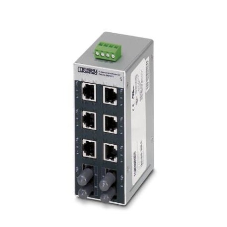 PHOENIX CONTACT FL SWITCH SFN 6TX/2FX ST FL SWITCH SFN 6TX/2FX ST 2891411 PHOENIX CONTACT Industrial Ethernet Switch