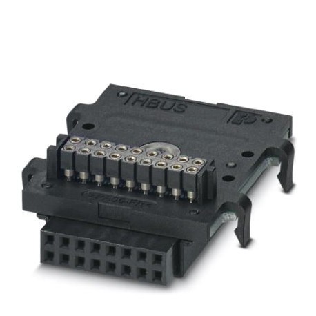PHOENIX CONTACT HBUS 35,6-16P-1S BK HBUS 35,6-16P-1S BK 2896283 PHOENIX CONTACT DIN rail bus connectors