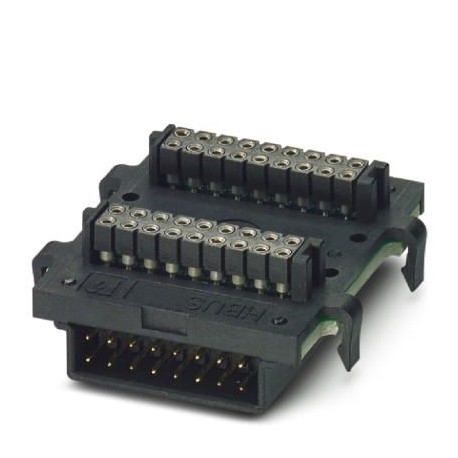 PHOENIX CONTACT HBUS 35,6-16P-2S BK HBUS 35,6-16P-2S BK 2896319 PHOENIX CONTACT DIN rail bus connectors