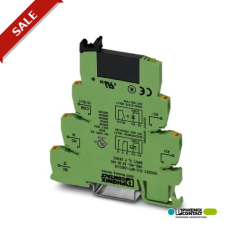 PHOENIX CONTACT PLC-OPT-60DC/ 24DC/2 PLC-OPT- 60DC/ 24DC/2 2900366 PHOENIX CONTACT PLC-INTERFACE, consisting of PLC-BPT.../21 basic terminal bloc..