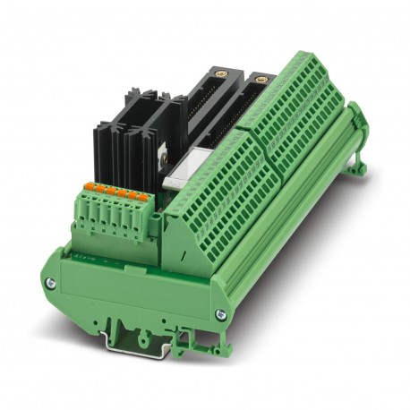 Phoenix contact FLKM-2KS50/32DO/YCS/ZFKDS 32-channel output module with spring-cage connection. The ..