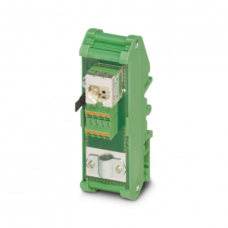 PHOENIX CONTACT FL-PP-RJ45-SCC FL-PP-RJ45-SCC 2901642 PHOENIX CONTACT Patch panel, one RJ45 socket to 8 spring-cage connection terminal blo..