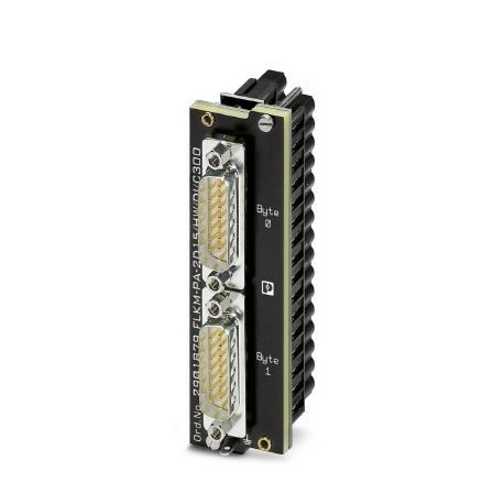 PHOENIX CONTACT FLKM-PA-2D15/HW/DI/C300 FLKM-PA-2D15/HW/DI/C300 2901879 PHOENIX CONTACT Front adapters