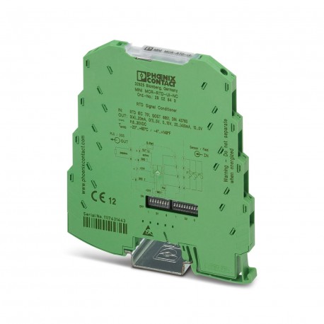 Phoenix contact MINI MCR-RTD-UI-NC Resistance thermometer measuring transducer