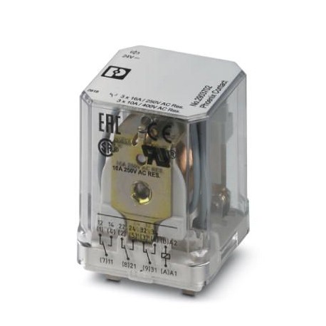 Phoenix contact REL-PR3-24DC/3X21 REL-PR3- 24DC/3X21 2903702 PHOENIX CONTACT Single relay