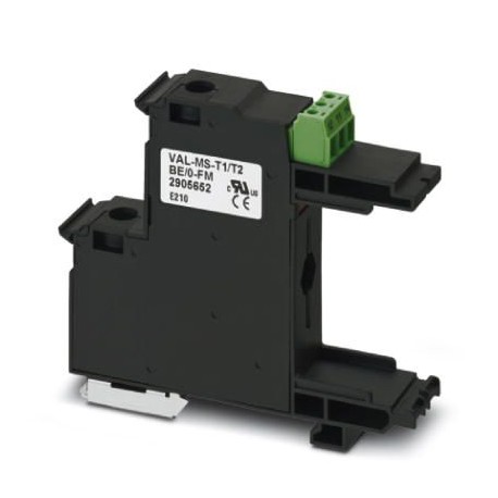 Phoenix contact VAL-MS-T1/T2 BE/O-FM Type 2 surge protection base element