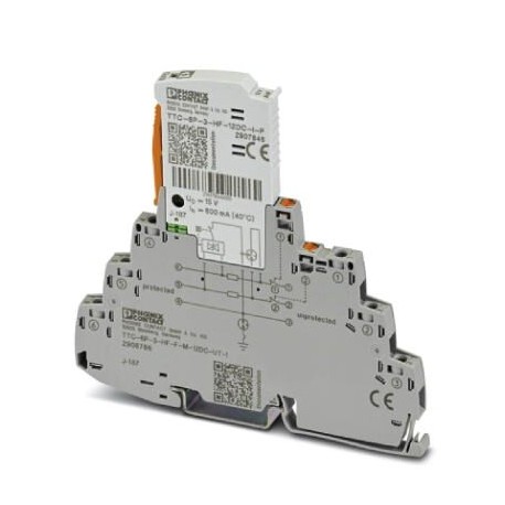 Phoenix contact TTC-6P-3-HF-F-M-12DC-UT-I Surge protection, consisting of protective plug and base e..