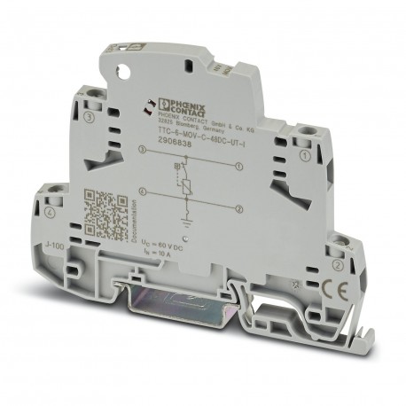 Phoenix contact TTC-6-MOV-C-48DC-UT-I Medium surge protection with integrated status indicator for a..