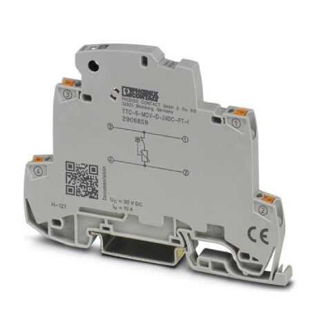 Phoenix contact TTC-6-MOV-D-24DC-PT-I Medium surge protection with integrated status indicator for a..