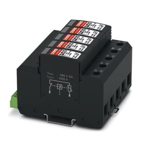 Phoenix contact VAL-MS-CN 1000DC-PV/4+V-FM Type 2 surge protection device
