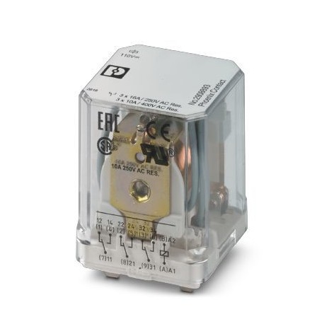 Phoenix contact REL-PR3-110DC/3X21 Single relay