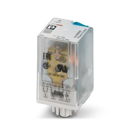 Phoenix contact REL-OR3/LDP-110DC/3X21 Single relay
