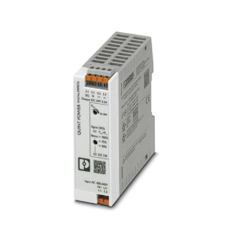 PHOENIX CONTACT QUINT4-PS/1AC/24DC/2.5/PT QUINT4-PS/1AC/24DC/2.5/PT 2909576 PHOENIX CONTACT Power supply unit