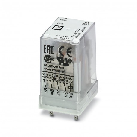 PHOENIX CONTACT REL-IR4/230AC/4X21/EX REL-IR4/230AC/4X21/EX 2909742 PHOENIX CONTACT Single relay