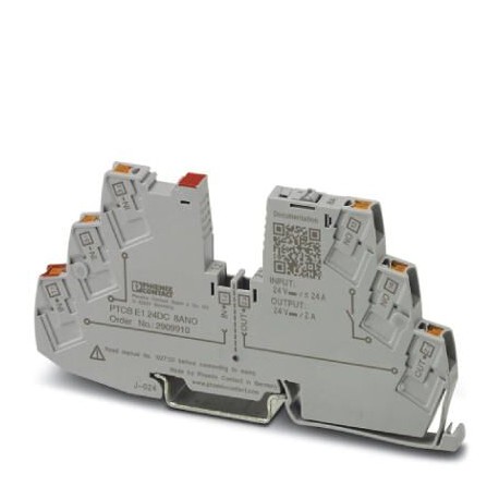 Phoenix contact PTCB E1 24DC/8A NO Single-channel electronic circuit breaker for protecting 24 V DC ..