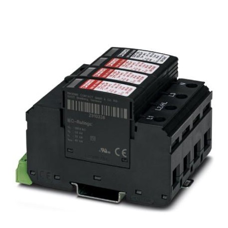 Phoenix contact VAL-US-120/40/3+1-FM Type 2 surge protection device