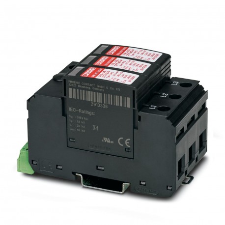 Phoenix contact VAL-US-240/40/3+0-FM Type 2 surge protection device