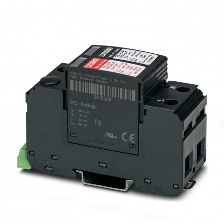 Phoenix contact VAL-US-277/40/1+1-FM Type 2 surge protection device