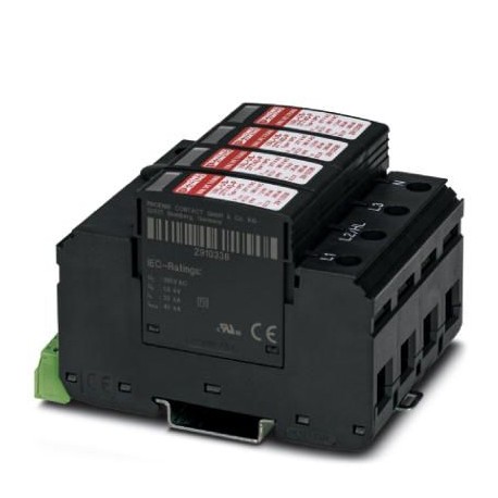 Phoenix contact VAL-US-480HLD/30/3+1V-FM Type 2 surge protection device