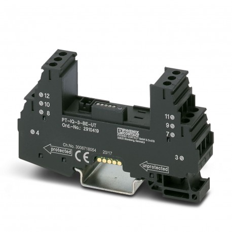 Phoenix contact PT-IQ-3-BE-UT Surge protection base element