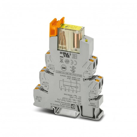 PHOENIX CONTACT PLC-RPT-24DC/2X21/FG PLC-RPT- 24DC/2X21/FG 2910537 PHOENIX CONTACT Relay Module