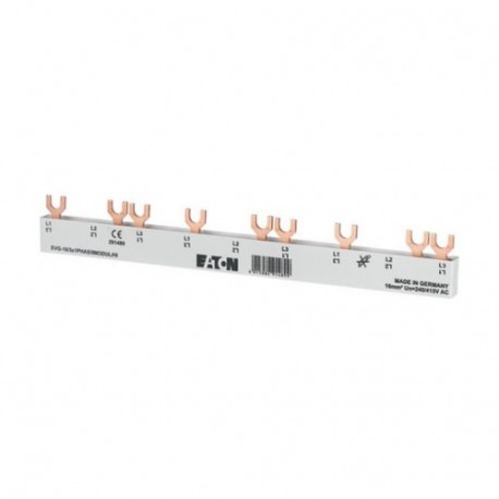Eaton-moeller EVG-16/3X1PHAS/6MODUL/HI Y7-291487 EATON ELECTRIC EV busbars 3Ph., 8.5HP, for auxiliary contact unit