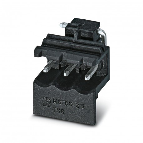 PHOENIX CONTACT MSTBO 2,5/ 3 G1L THRR44 BK MSTBO 2,5/ 3 G1L THRR44 BK 2915216 PHOENIX CONTACT Feed-through header