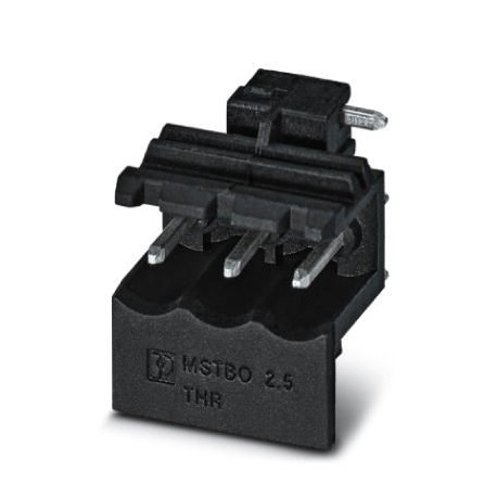 PHOENIX CONTACT MSTBO 2,5/ 3 G1R THRR44 BK MSTBO 2,5/ 3 G1R THRR44 BK 2915229 PHOENIX CONTACT Feed-through header