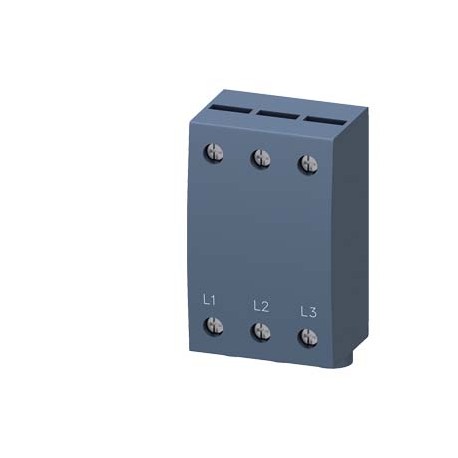 SIEMENS 3RV2915-5B 3RV2915-5B SIEMENS 3-phase supply terminal for 3-phase busbar Size S0 and S00 connection from below