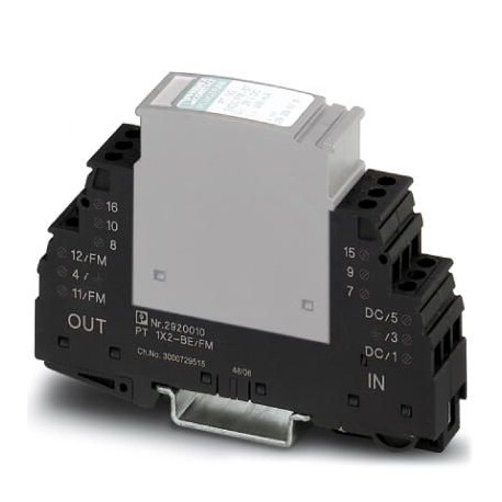 PHOENIX CONTACT PT 1X2-BE/FM PT 1X2-BE/FM 2920010 PHOENIX CONTACT Type 2 surge protection base element